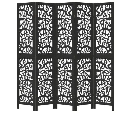 Kambario Pertvara, 5 Segmentai, Juoda, Paulovnijos Masyvas