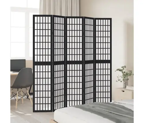 Kambario Pertvara, 5 Segmentai, Juoda, Paulovnijos Masyvas