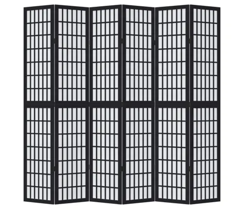 6 Paneeliga Ruumijagaja, Must, Paulownia Puit