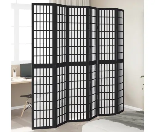 6 Paneeliga Ruumijagaja, Must, Paulownia Puit