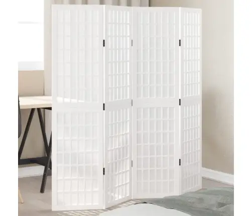 4 Paneeliga Ruumijagaja, Valge, Paulownia Puit