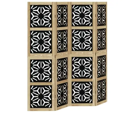 4 Paneeliga Ruumijagaja, Pruun Ja Must, Paulownia Puit