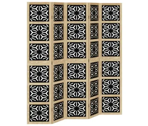 5 Paneeliga Ruumijagaja, Pruun Ja Must, Paulownia Puit