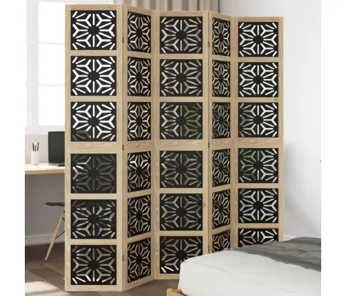 5 Paneeliga Ruumijagaja, Pruun Ja Must, Paulownia Puit