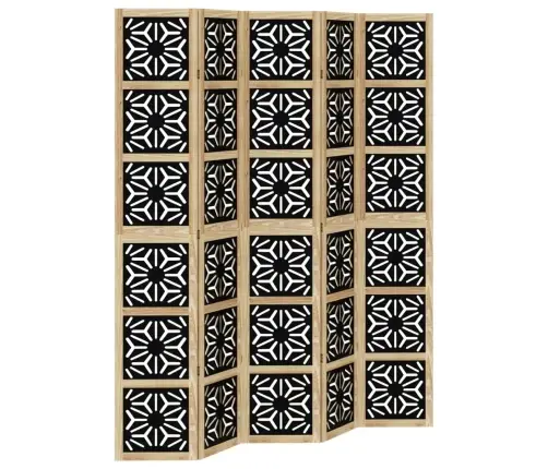 5 Paneeliga Ruumijagaja, Pruun Ja Must, Paulownia Puit