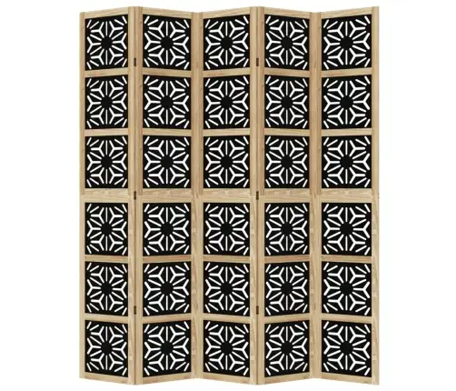 5 Paneeliga Ruumijagaja, Pruun Ja Must, Paulownia Puit