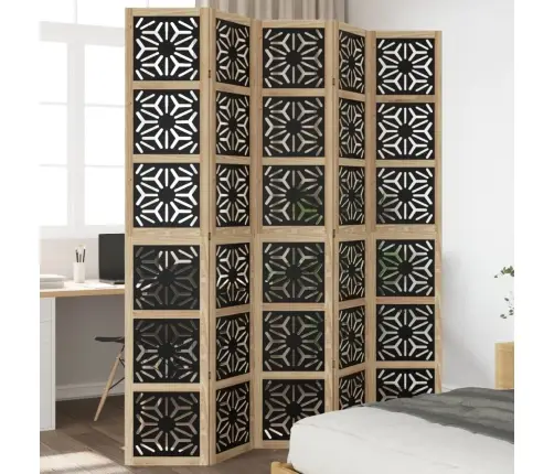 5 Paneeliga Ruumijagaja, Pruun Ja Must, Paulownia Puit