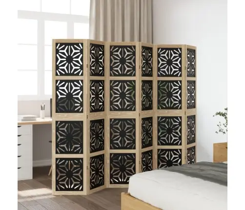 6 Paneeliga Ruumijagaja, Pruun Ja Must, Paulownia Puit