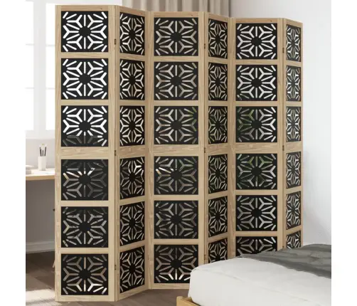 6 Paneeliga Ruumijagaja, Pruun Ja Must, Paulownia Puit