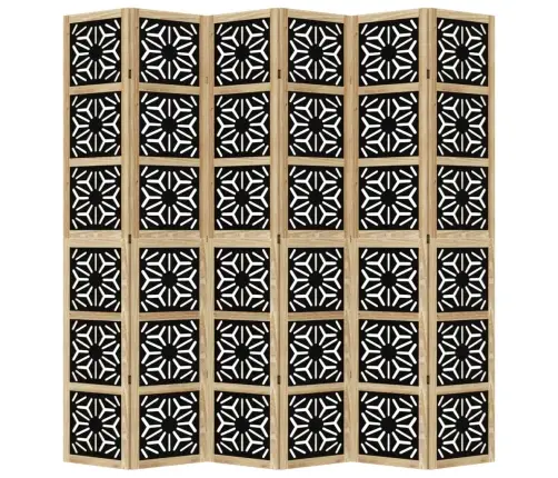 6 Paneeliga Ruumijagaja, Pruun Ja Must, Paulownia Puit