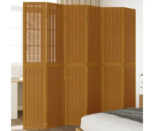 6 Paneeliga Ruumijagaja, Pruun, Paulownia Puit