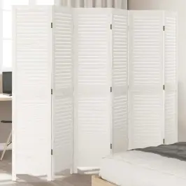 Kambario Pertvara, 6 Segmentai, Balta, Paulovnijos Mediena