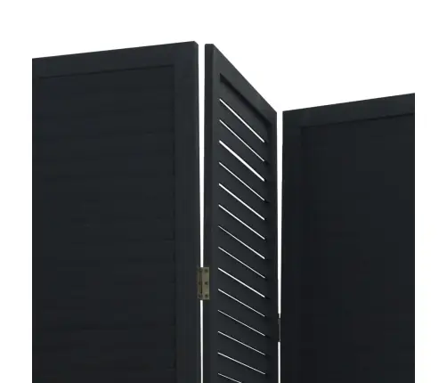 Kambario Pertvara, 3 Segmentai, Juoda, Paulovnijos Masyvas