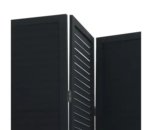 3 Paneeliga Ruumijagaja, Must, Paulownia Puit