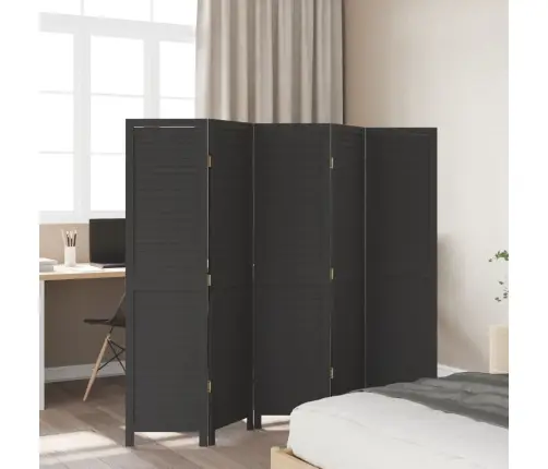 Kambario Pertvara, 5 Segmentai, Juoda, Paulovnijos Masyvas