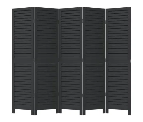 Kambario Pertvara, 5 Segmentai, Juoda, Paulovnijos Masyvas