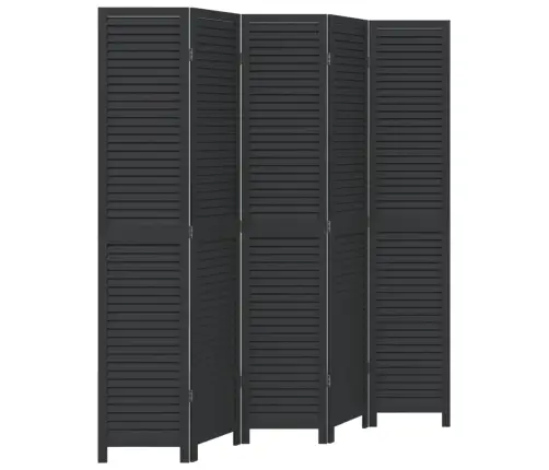 Kambario Pertvara, 5 Segmentai, Juoda, Paulovnijos Masyvas