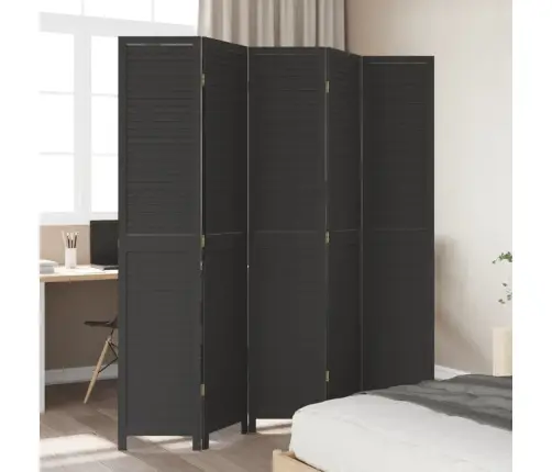 Kambario Pertvara, 5 Segmentai, Juoda, Paulovnijos Masyvas