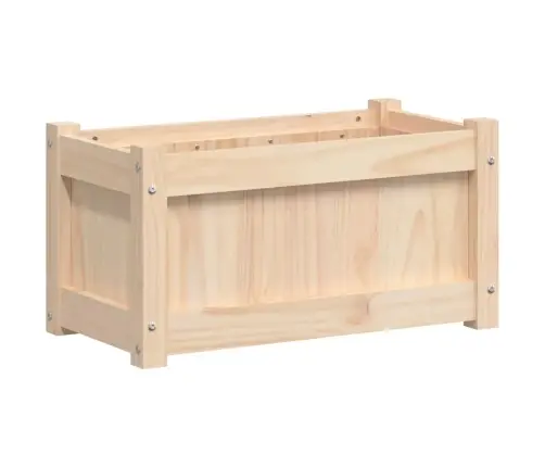 Dārza Puķu Kaste, 60X31X31 Cm, Priedes Masīvkoks Vidaxl