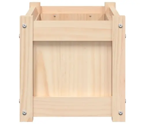 Dārza Puķu Kaste, 60X31X31 Cm, Priedes Masīvkoks Vidaxl