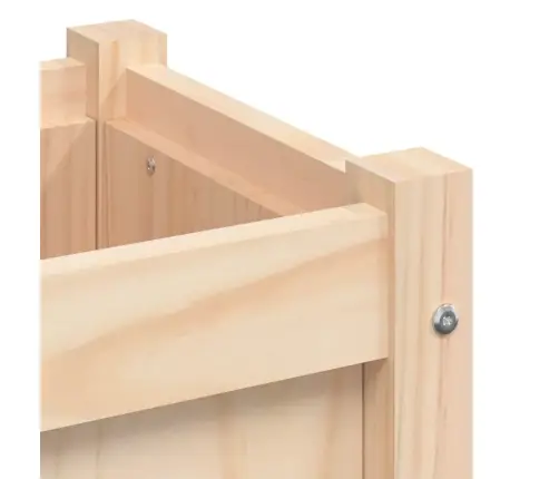 Dārza Puķu Kaste, 60X31X31 Cm, Priedes Masīvkoks Vidaxl