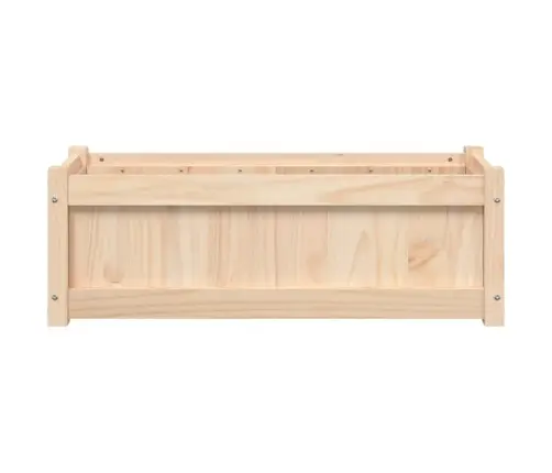 Dārza Puķu Kaste, 90X31X31 Cm, Priedes Masīvkoks Vidaxl