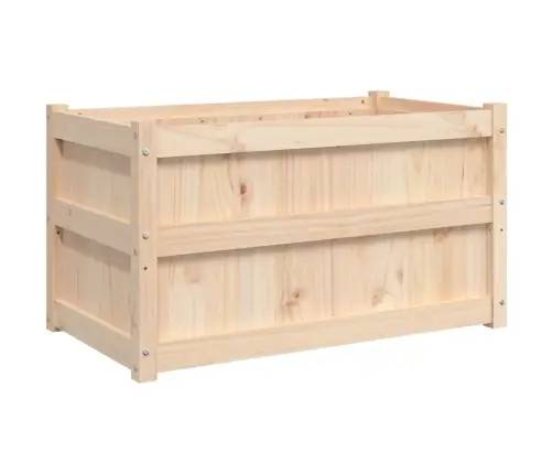 Dārza Puķu Kaste, 90X50X50 Cm, Priedes Masīvkoks Vidaxl