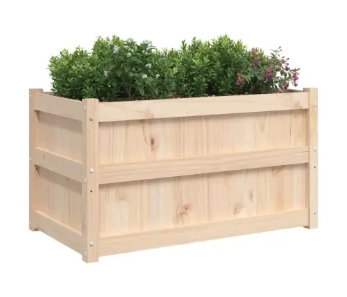 Dārza Puķu Kaste, 90X50X50 Cm, Priedes Masīvkoks Vidaxl