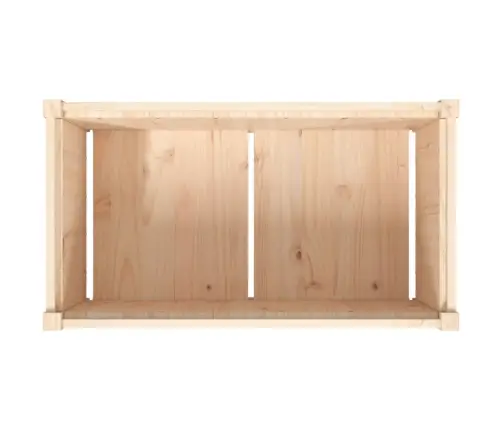 Dārza Puķu Kaste, 90X50X50 Cm, Priedes Masīvkoks Vidaxl