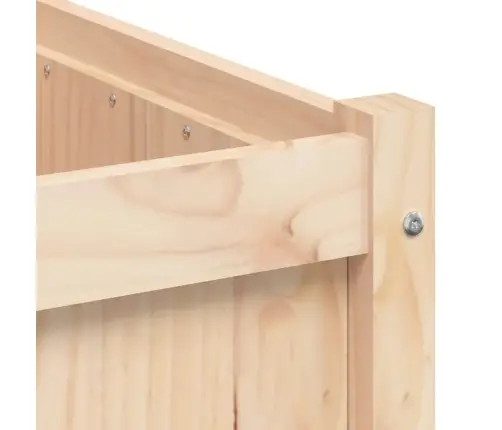 Dārza Puķu Kaste, 90X50X50 Cm, Priedes Masīvkoks Vidaxl