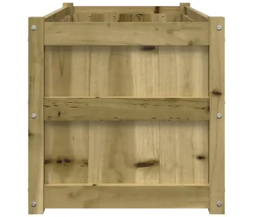 Dārza Puķu Kaste, 90X50X50 Cm, Impregnēts Priedes Koks Vidaxl