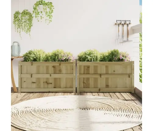 Aia Taimekastid 2 Tk, Immutatud Männipuit