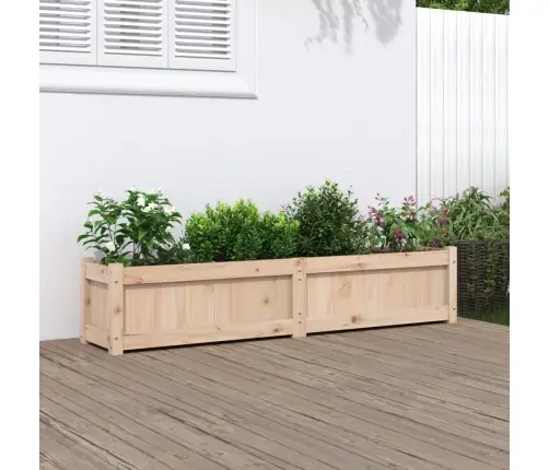 Dārza Puķu Kaste, 150X31X31 Cm, Priedes Masīvkoks Vidaxl