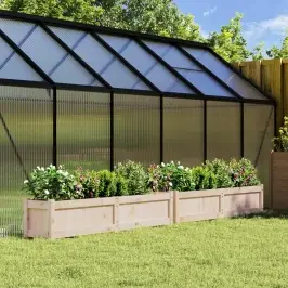 Dārza Puķu Kastes, 2 Gab., Priedes Masīvkoks Vidaxl