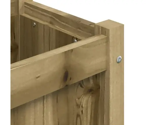 Dārza Puķu Kastes, 2 Gab., Impregnēts Priedes Koks Vidaxl