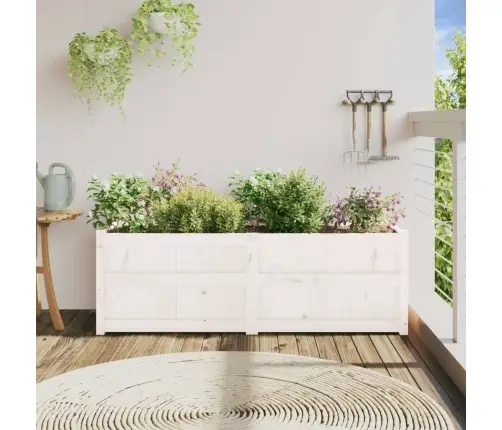Dārza Puķu Kaste, 150X50X50 Cm, Priedes Masīvkoks Vidaxl