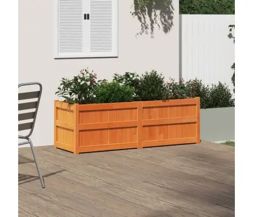 Sodo Lovelis, Vaško Rudas, 150X50X50cm Pušies Medienos Masyvas