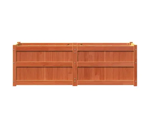 Sodo Lovelis, Vaško Rudas, 150X50X50cm Pušies Medienos Masyvas