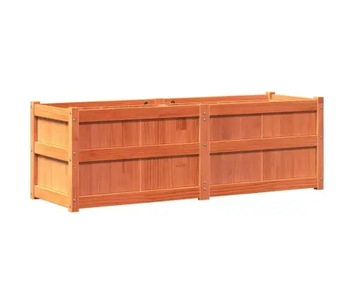 Sodo Lovelis, Vaško Rudas, 150X50X50cm Pušies Medienos Masyvas