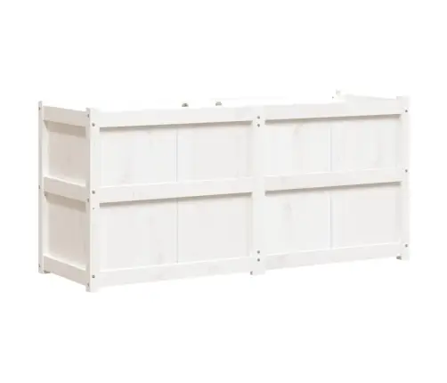 Aia Taimekast, Valge, 150 X 50 X 70 cm Männipuit