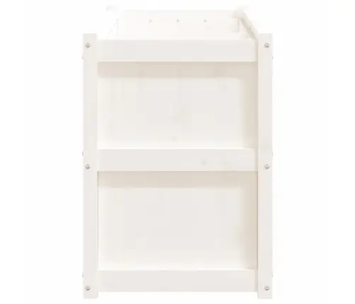 Aia Taimekast, Valge, 150 X 50 X 70 cm Männipuit