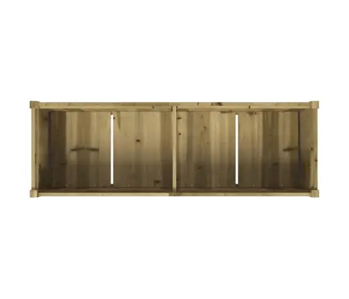 Aia Taimekast, 150 X 50 X 70 cm Immutatud Männipuit