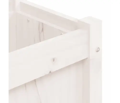 Aia Taimekastid 2 Tk, Valge, Männipuit