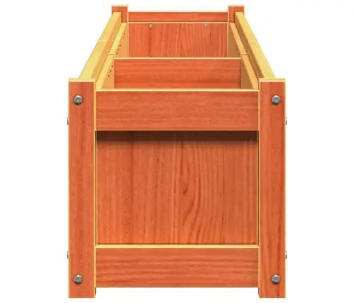 Sodo Lovelis, Vaško Rudas, 180X31X31cm Pušies Medienos Masyvas