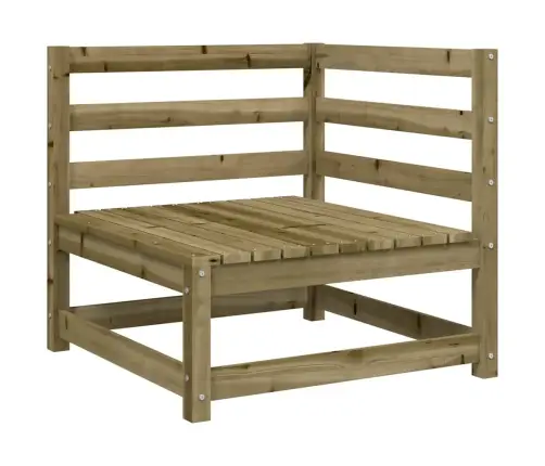 Dārza Stūra Dīvāns, 70X70X67 Cm, Impregnēts Priedes Koks Vidaxl