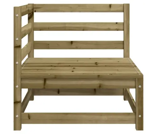 Dārza Stūra Dīvāni, 2 Gab., 70X70X67Cm, Impregnēts Priedes Koks Vidaxl