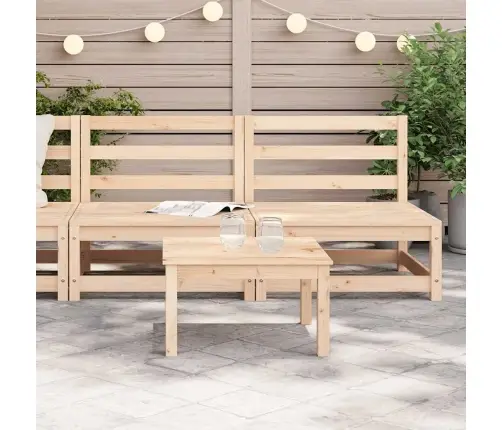 Dārza Dīvāni, 2 Gab., 70X70X67 Cm, Priedes Masīvkoks Vidaxl