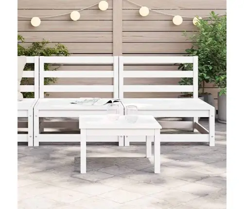 Käetugedeta Aiadiivanid 2 Tk, Valge, 70 X 70 X 67 cm Männipuit