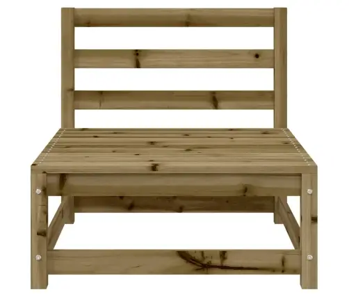 Sodo Sofos Dalys, 2Vnt., 70X70X67cm Pušis, Be Porankių