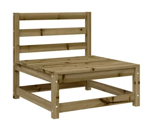 Sodo Sofos Dalys, 3Vnt., 70X70X67cm Pušis, Be Porankių Sodo Sofos Dalys, 3Vnt., 70X70X67cm Pušis, Be Porankių